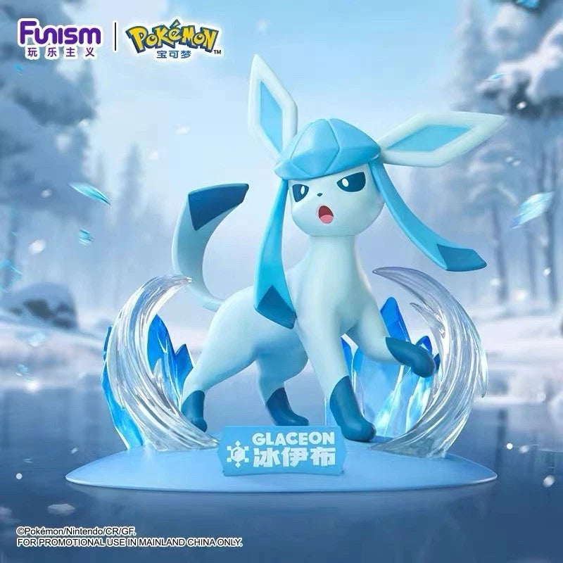 Pokemon Twinkmont Glaceon Figure
