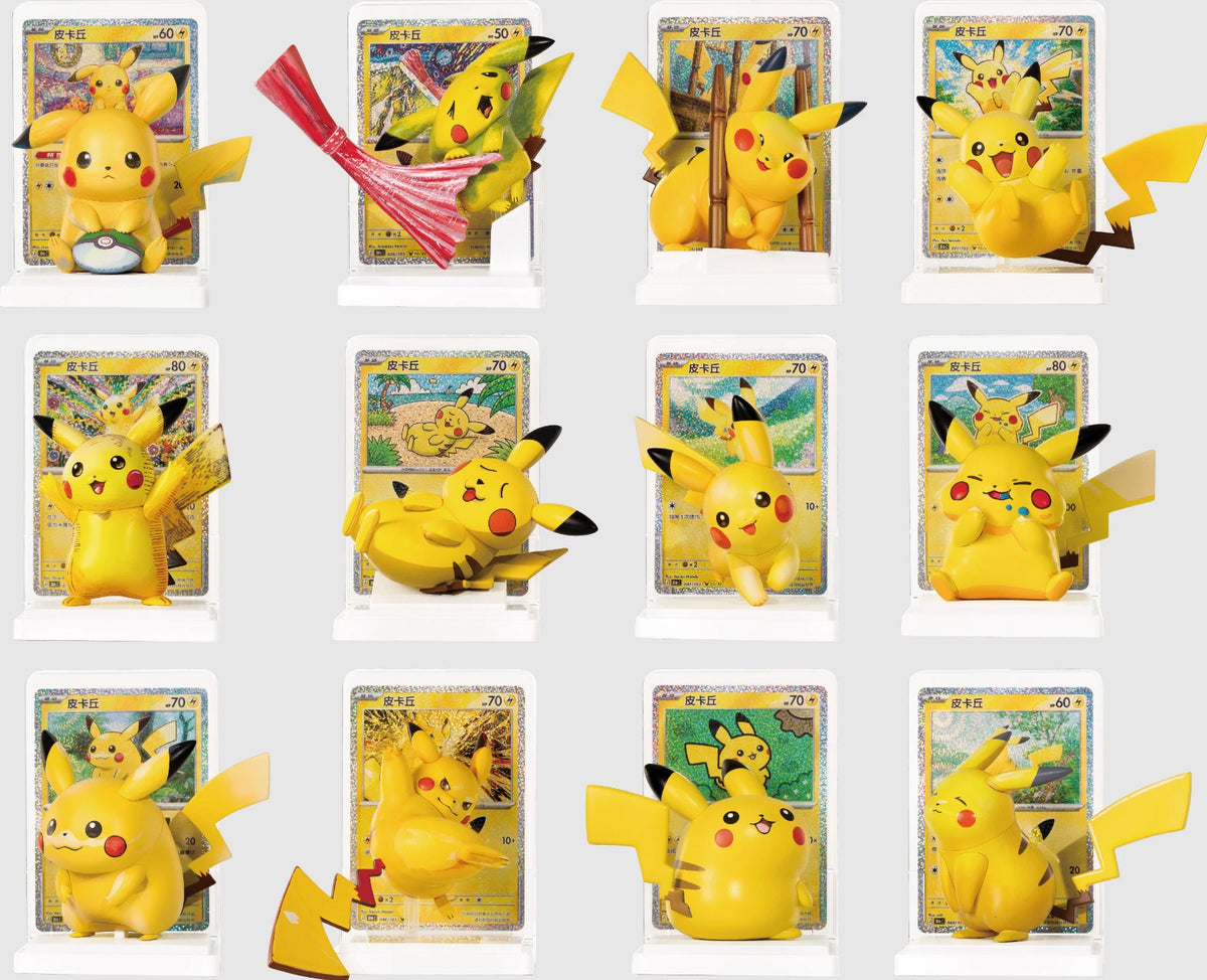 Pokemon TCG: 30th Anniversary Dream Painting Pikachu Figure Set Blind Box (S-Chinese)