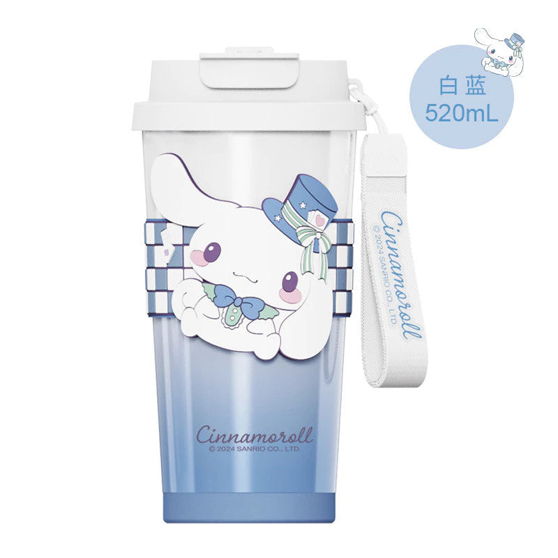 Official Sanrio Insulated Coffee Cup with Straw