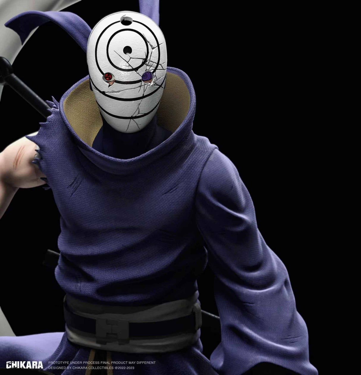 Chikara Studio Naruto Shippuden Naruto vs. Uchiha Obito 1/6 Scale Resin Statue