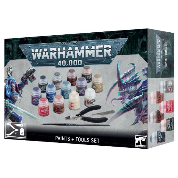 Warhammer 40,000: Paints + Tools Set