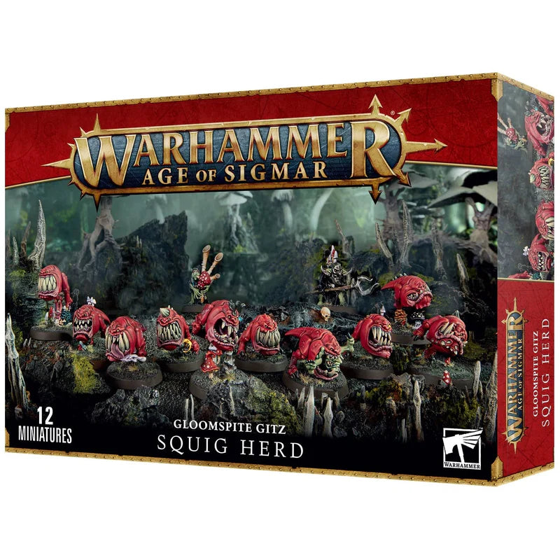 Warhammer Age of Sigmar: Gloomspite Gitz Squig Herd