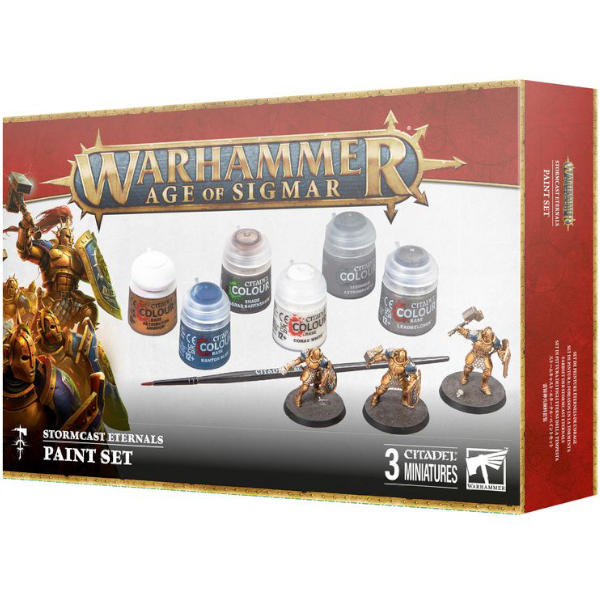 Warhammer Age of Sigmar: Stormcast Eternals Paint Set 2024