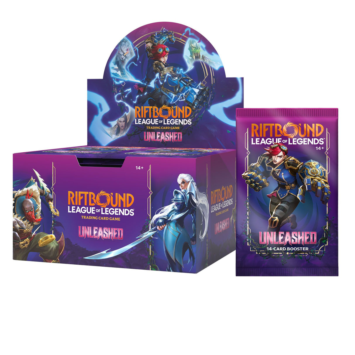 LIMIT 10 PER PERSON Riftbound: League of Legends TCG - Unleashed Boosters