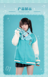 Moeyu Vocaloid Hatsune Miku Squinty Eyes Series Scarf