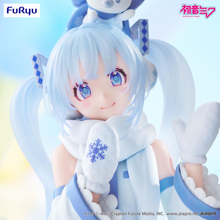 Vocaloid Snow Miku (Sky Town 10th Ver.) Noodle Stopper Figure