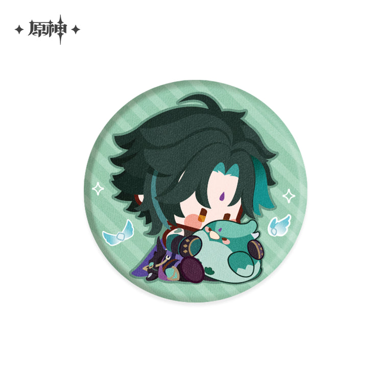 Genshin Impact Fluffy Chibi Collection Badge