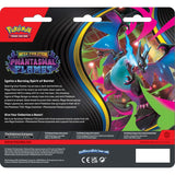 LIMITED TO 1 PER PERSON Pokemon TCG: Mega Evolution—Phantasmal Flames Three-Booster Blister