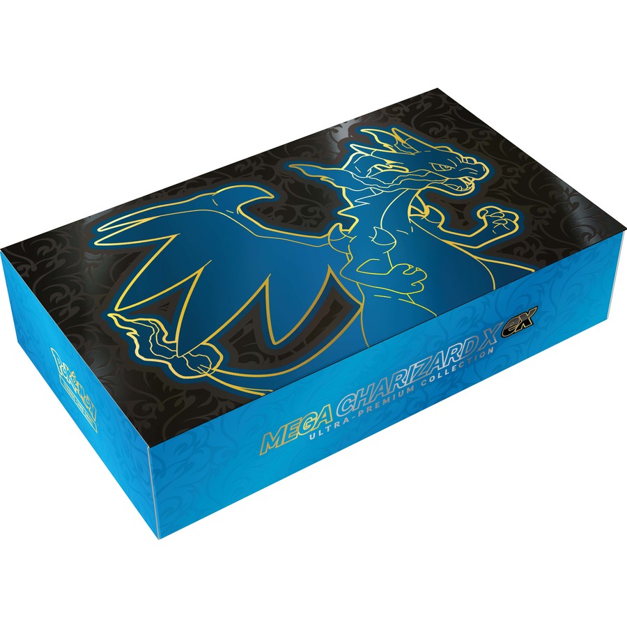 LIMITED TO 1 PER PERSON Pokemon TCG: Mega Charizard X ex Ultra-Premium Collection