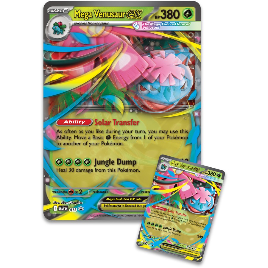 LIMITED TO 1 PER PERSON Pokemon TCG: Mega Venusaur ex Premium Collection Box