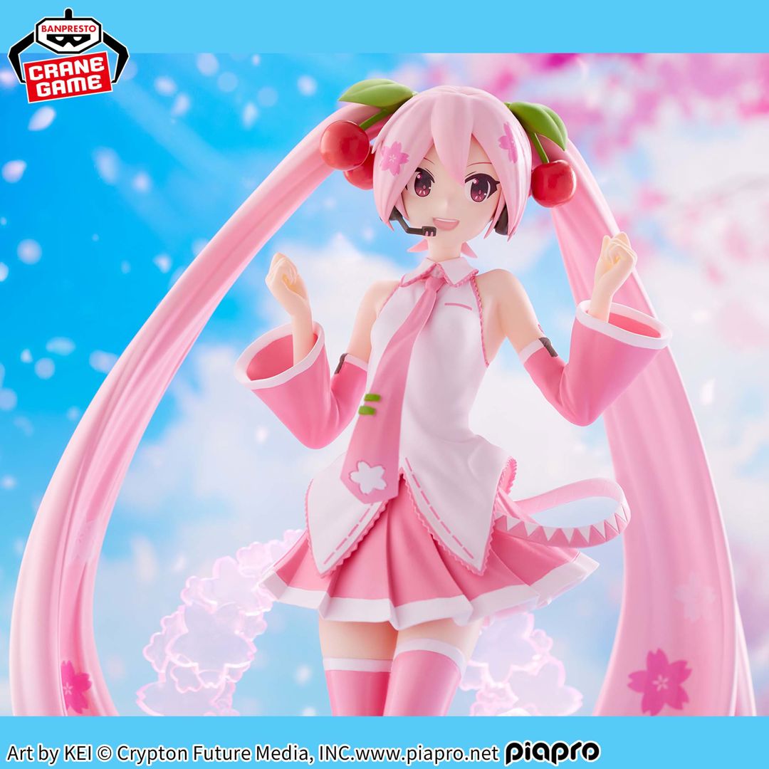 Vocaloid Banpresto Evolve Sakura Miku Figure