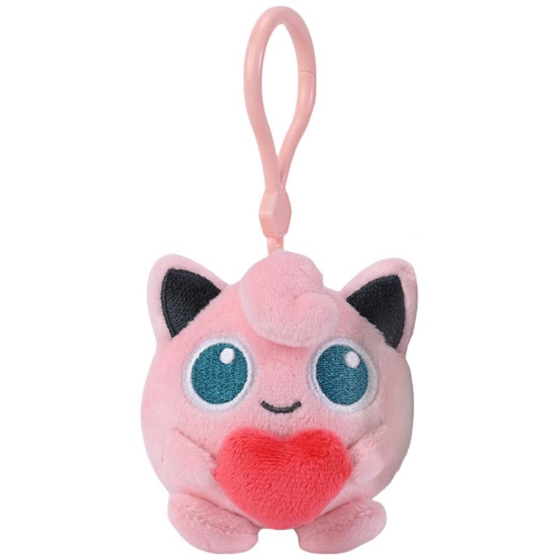 Official Pokemon Heart Plush Keychains by Potdemiel