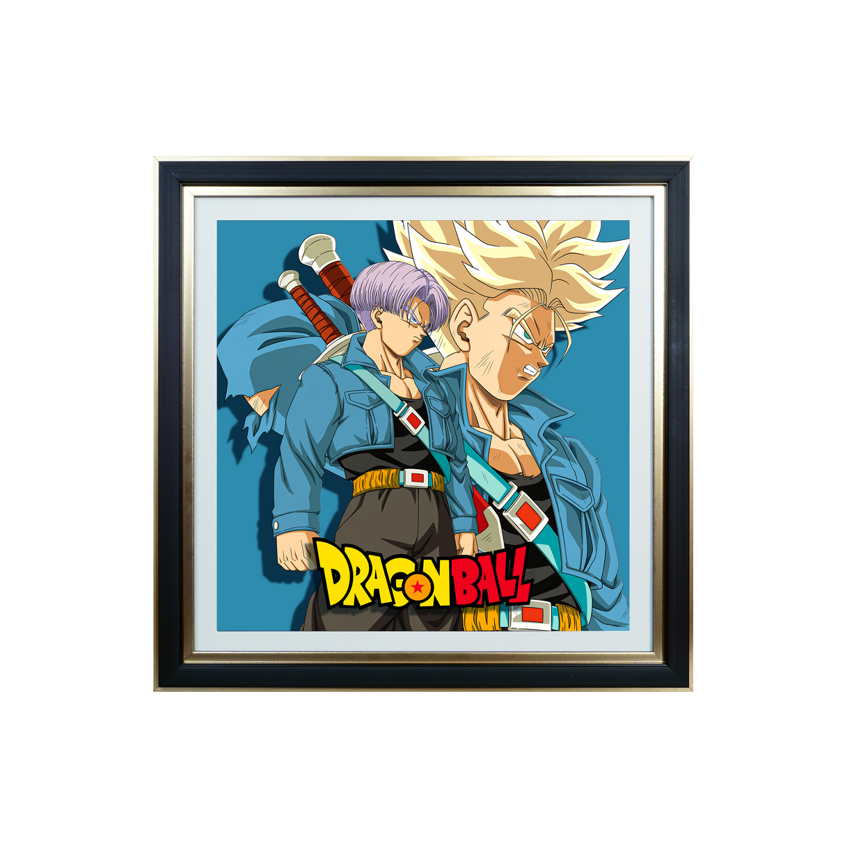 Dragon Ball Handmade Multilayer Decorative 3D Paper Craft Frame