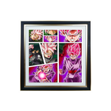 Dragon Ball Handmade Multilayer Decorative 3D Paper Craft Frame