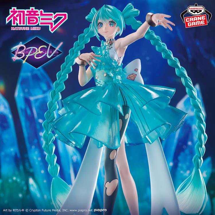 Vocaloid Banpresto Evolve Clearluxe Hatsune Miku (EmeraldGem) Figure