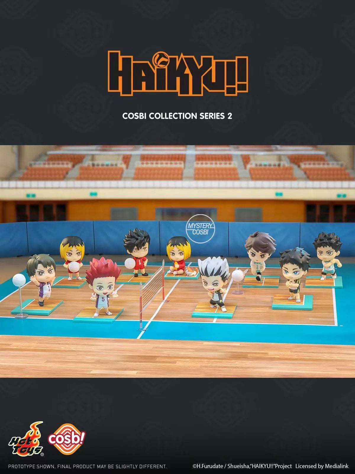 Hot Toys Haikyu!! Cosbi Collection Series 2 Blind Box