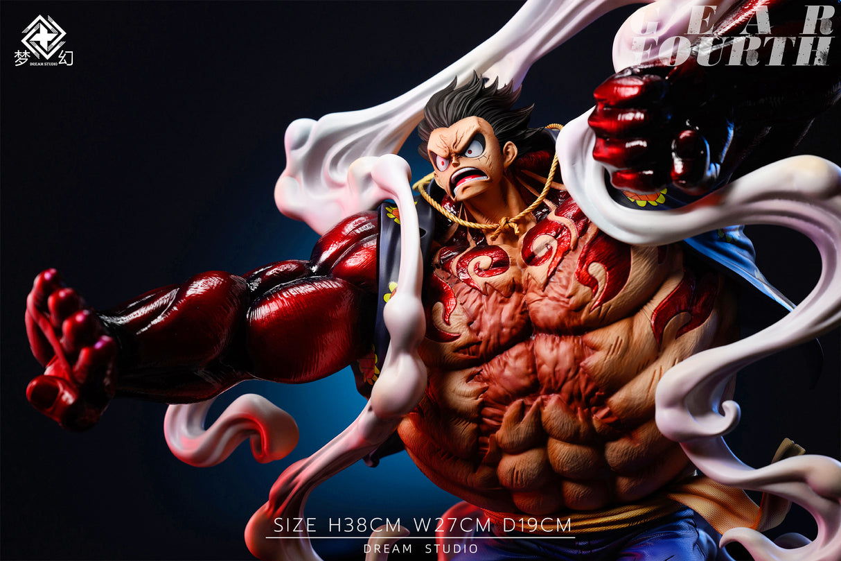 Dream Studio One Piece Monkey D. Luffy Gear 4 Bounce-man Pop Max Scale Resin Statue
