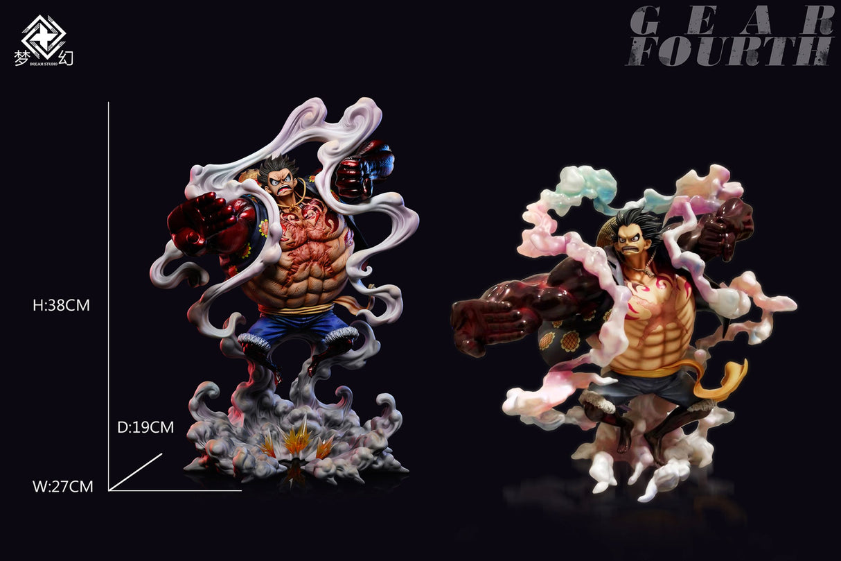 Dream Studio One Piece Monkey D. Luffy Gear 4 Bounce-man Pop Max Scale Resin Statue