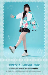 Official Hatsune Miku - Squinting Eyes Series Plush Ita Shoulder Bag