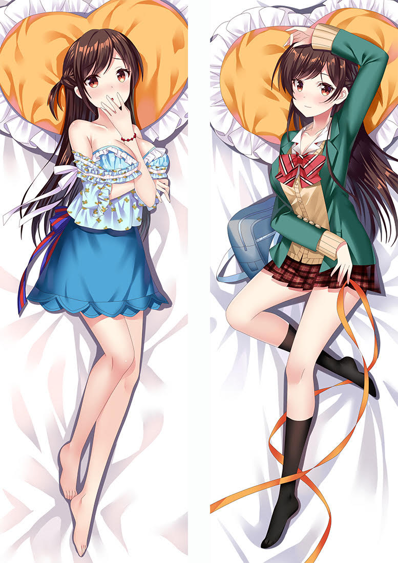 231 - Rent-A-Girlfriend Chizuru Mizuhara Dakimakura Hugging Body Pillow Package