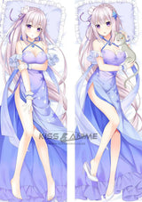 233 - Re:Zero Starting Life in Another World Emilia Dakimakura Hugging Body Pillow Package