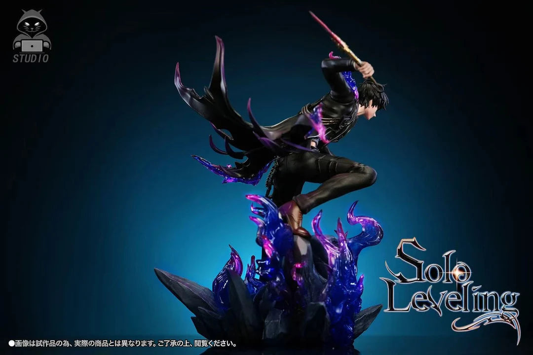 Black Panther Studio Solo Leveling Sung Jinwoo 1/6 GK Resin Statue