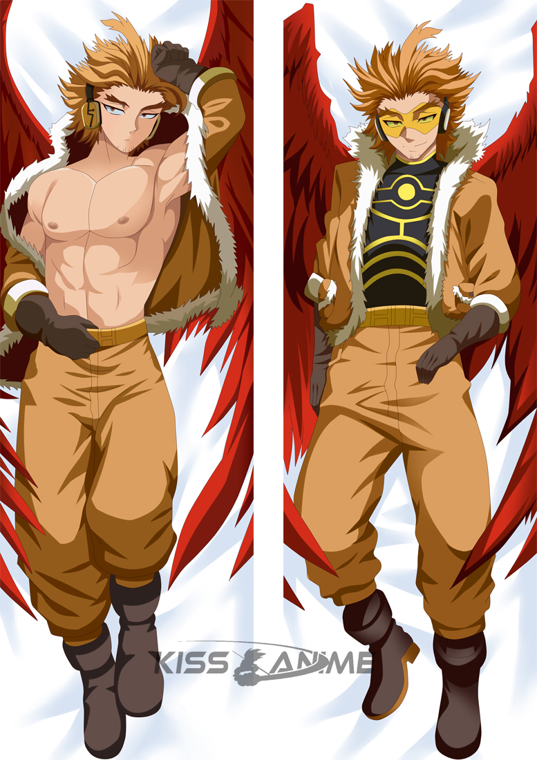 246 - My Hero Academia Hawks Dakimakura Hugging Body Pillow Package