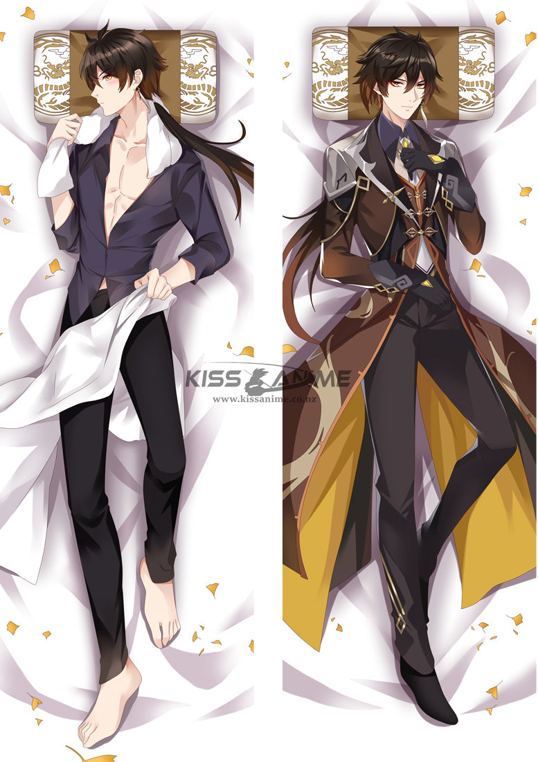 261 - Genshin Impact Zhongli Hugging Body Pillow Package