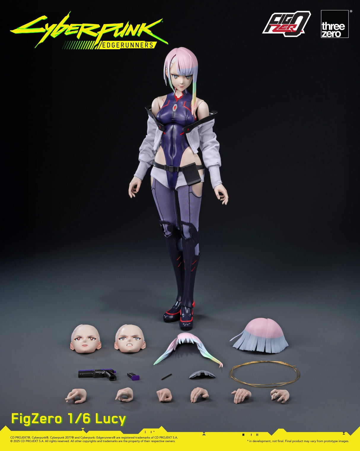 THREEZERO Cyberpunk: Edgerunners Lucy 1/6 Scale Figure