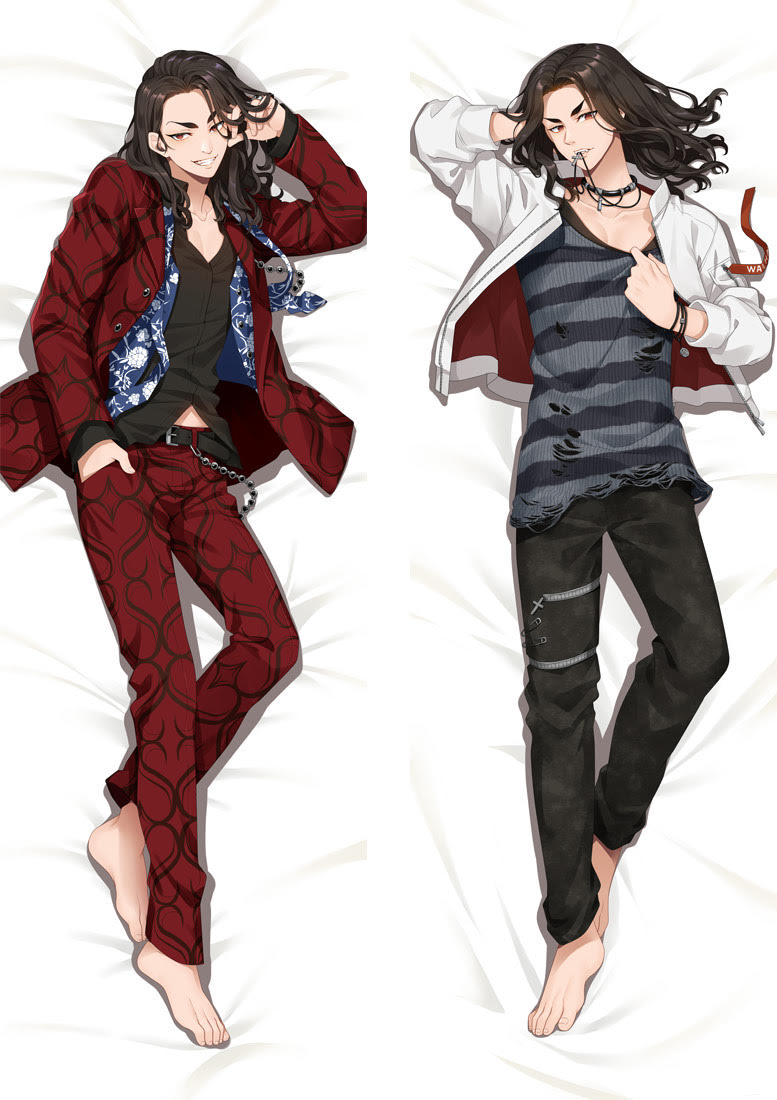 277 - Tokyo Revengers Keisuke Baji Hugging Body Pillow Package