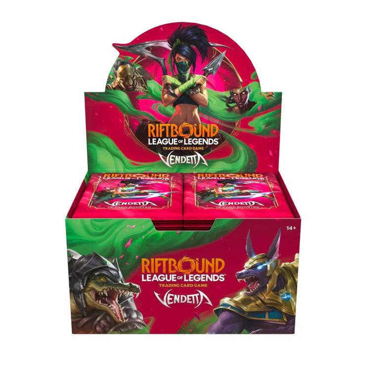 LIMIT 10 PER PERSON Riftbound: League of Legends TCG - Vendetta Boosters