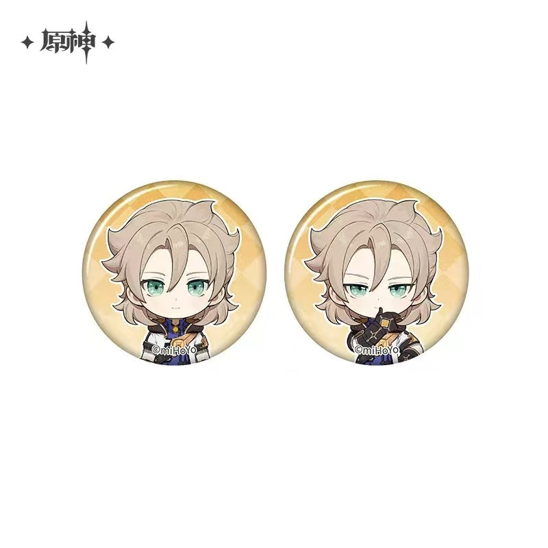 Genshin Impact Photo Reminiscing Series Official Mini Badge Set