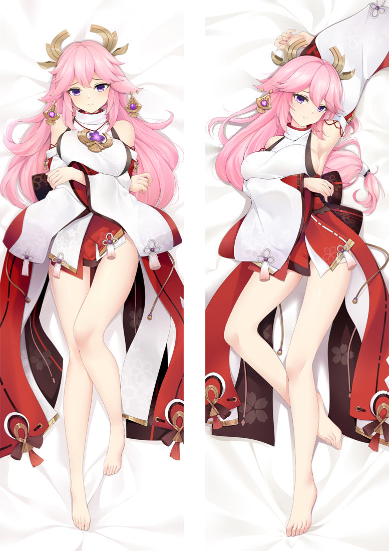 295 - Genshin Impact Yae Miko Hugging Body Pillow Package