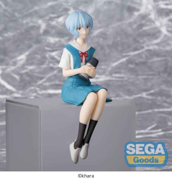 Rebuild of Evangelion Rei Ayanami Premium Perching Figure
