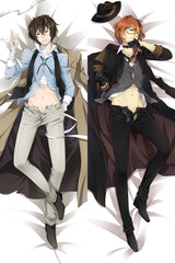 316 - Bungou Stray Dogs Dazai Osamu & Chuuya Nakahara Hugging Body Pillow Package