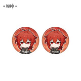Genshin Impact Photo Reminiscing Series Official Mini Badge Set