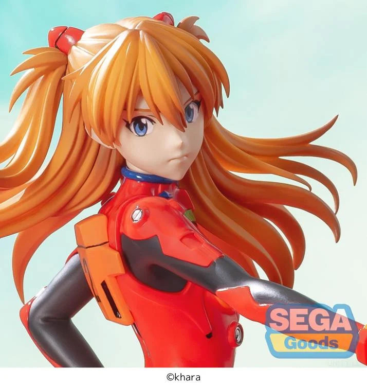 Rebuild of Evangelion Luminasta Asuka Shikinami Langley x Spear of Cassius Figure