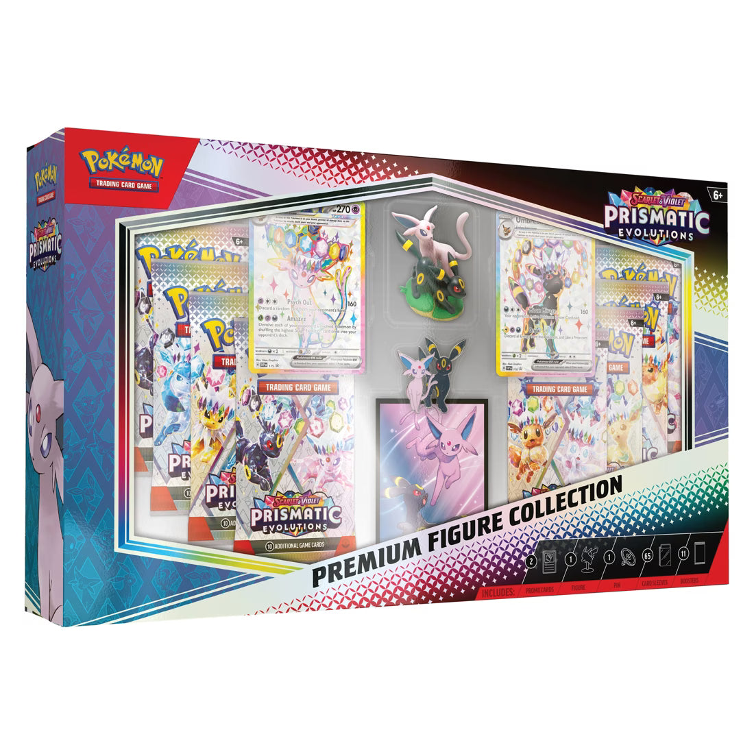 LIMITED TO 1 PER PERSON Pokemon Trading Card Game: Scarlet & Violet - Prismatic Evolutions Premium Figure Collection