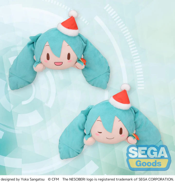 SEGA Hatsune Miku Christmas 2023 Nesoberi M Plush