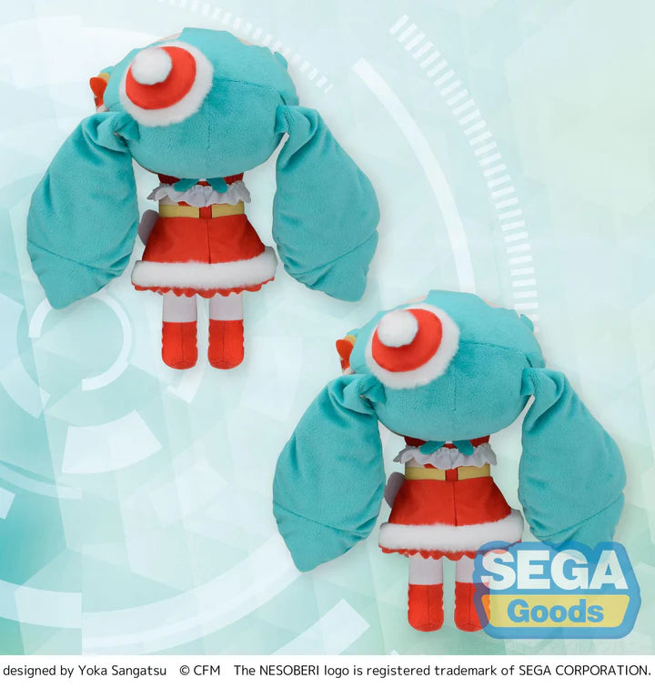 SEGA Hatsune Miku Christmas 2023 Nesoberi M Plush