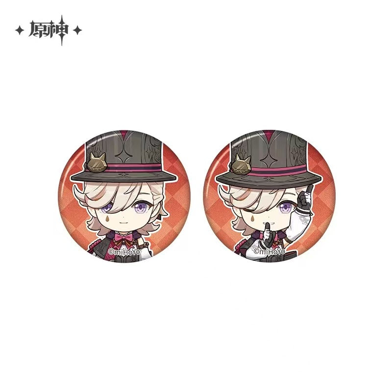 Genshin Impact Photo Reminiscing Series Official Mini Badge Set