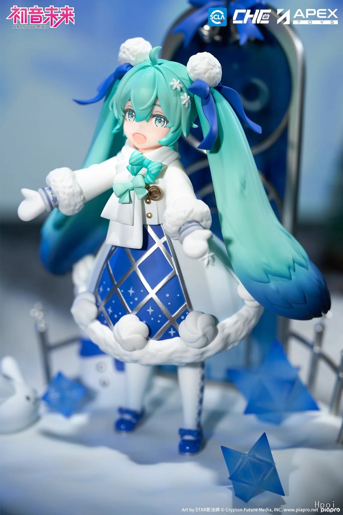 Apex Toys Official Hatsune Miku Star Snow Night Ver. PVC Figure