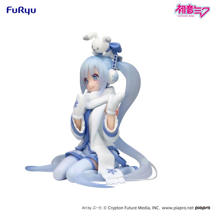 Vocaloid Snow Miku (Sky Town 10th Ver.) Noodle Stopper Figure