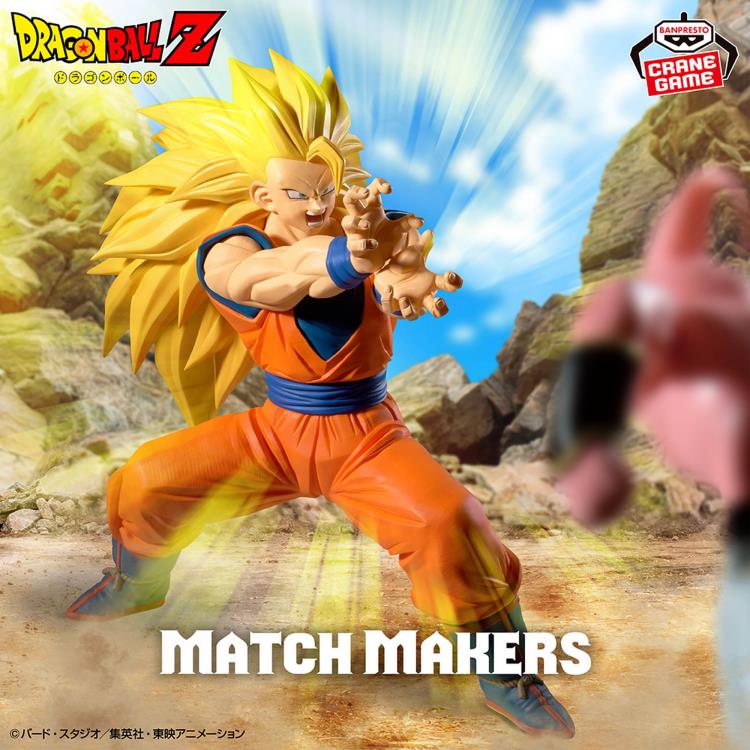 Dragon Ball Z Match Makers Super Saiyan 3 Goku (Vs. Kid Buu) Figure