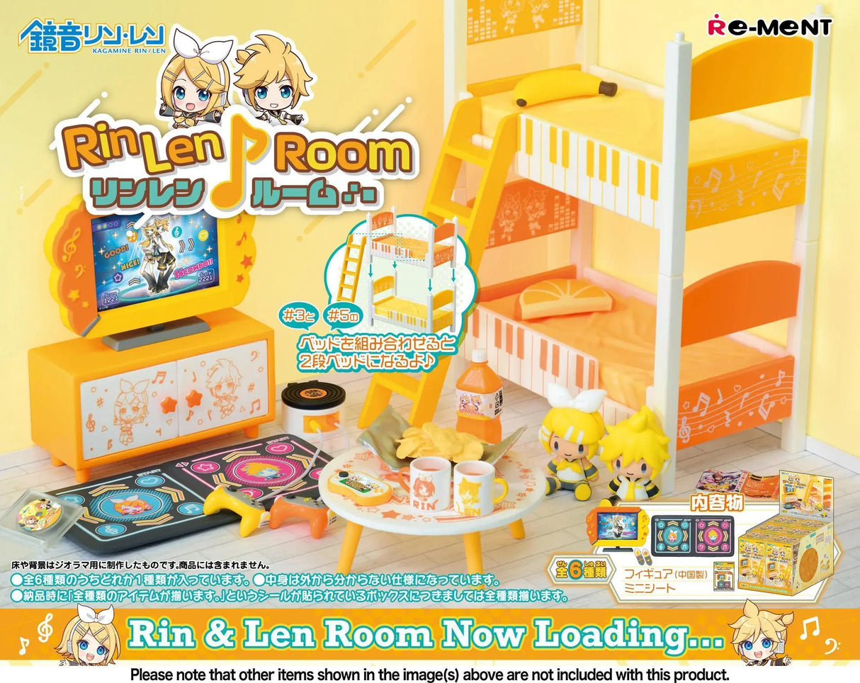Re-ment Hatsune Miku Series: Rin Len Room