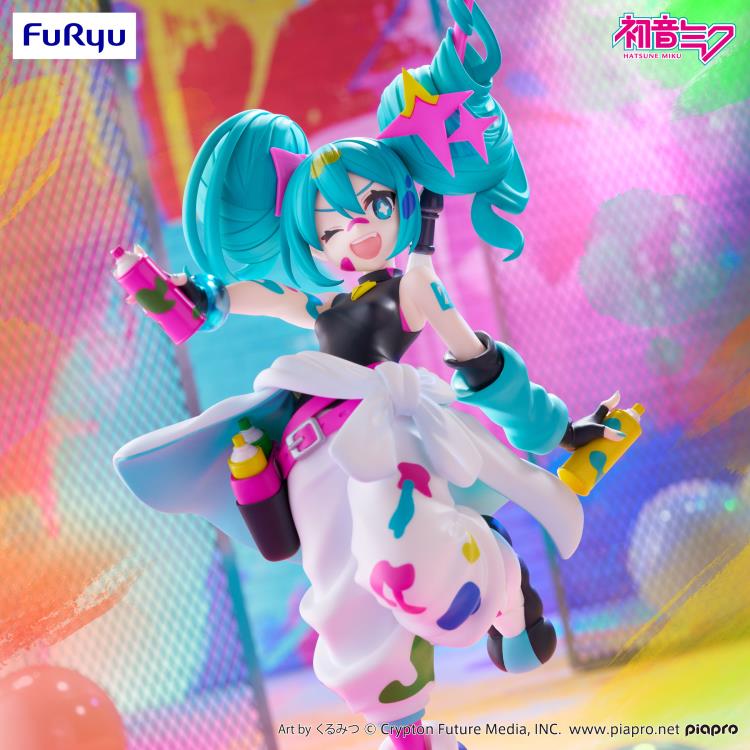 Vocaloid Trio-Try-iT Hatsune Miku (Paint Girl) Figure