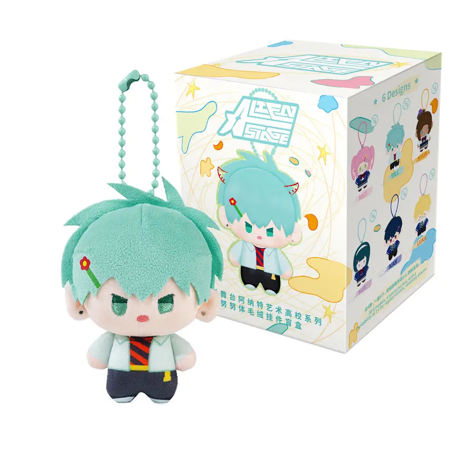 AET Alien Stage Anakt Arts High School Blind Box Nunu Plush Keychain Blind Box