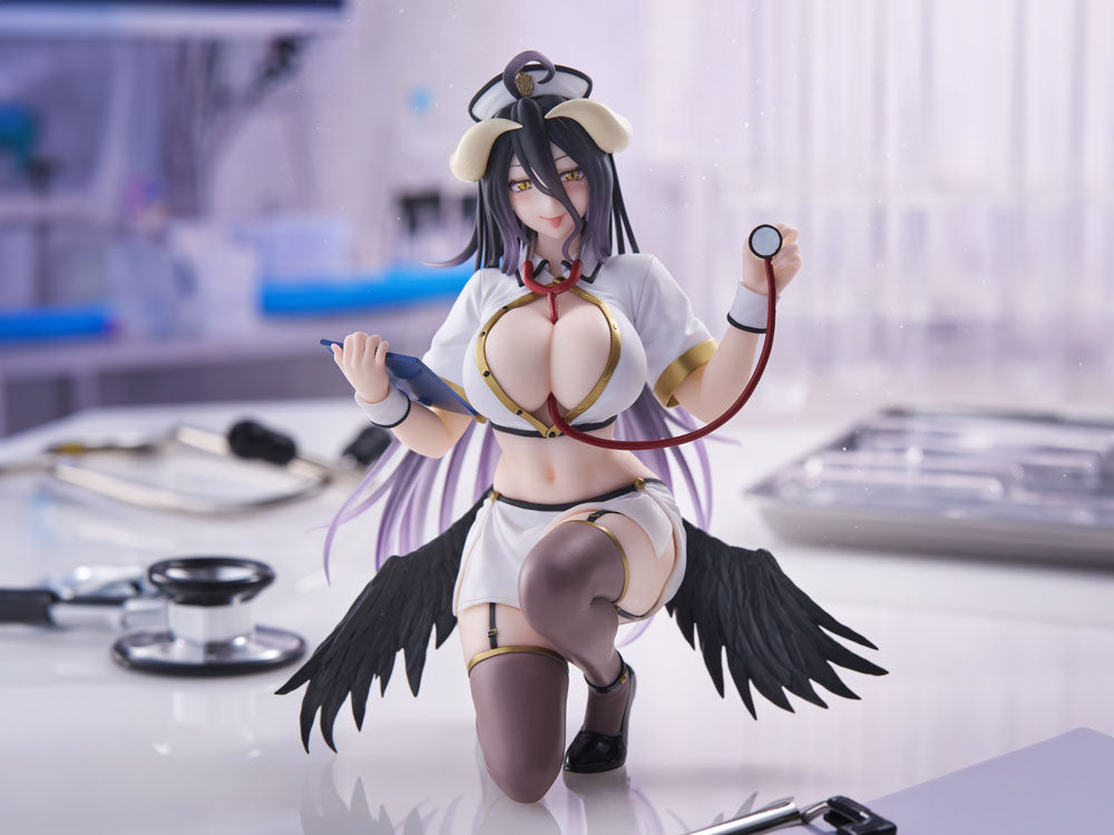 Overlord Desktop Cute Albedo (Nurse Ver.) Figure