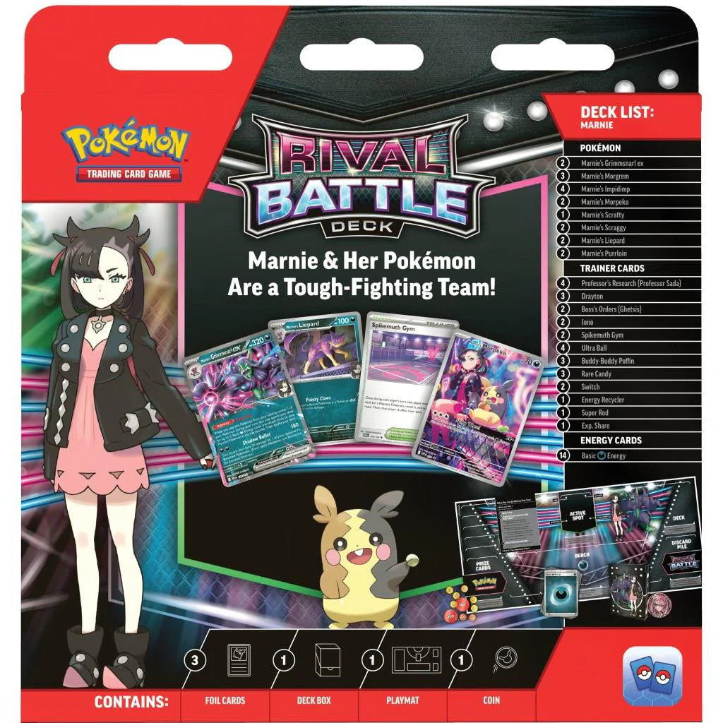 Pokemon Trading Card Game - Rival Battle Deck - Marnie/Steven