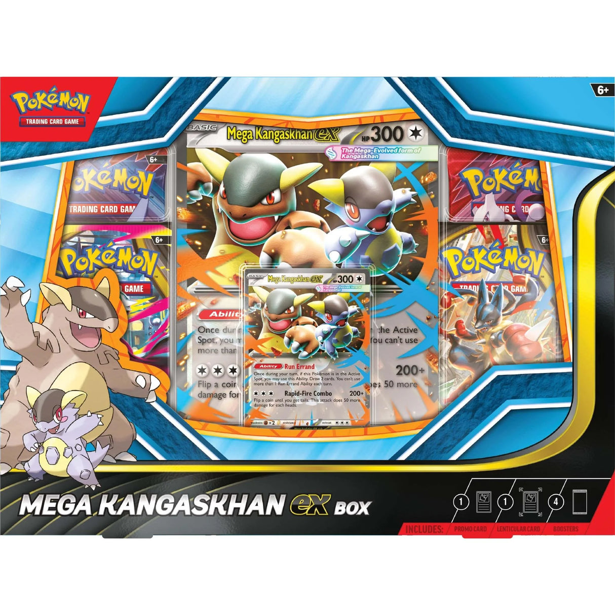 LIMITED TO 1 PER PERSON Pokemon TCG: Mega Kangaskhan ex Premium Collection Box